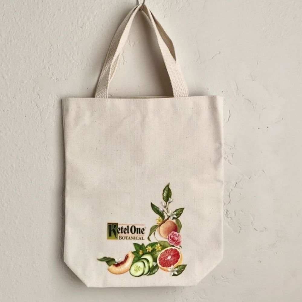 Ketel One canvas tote bag